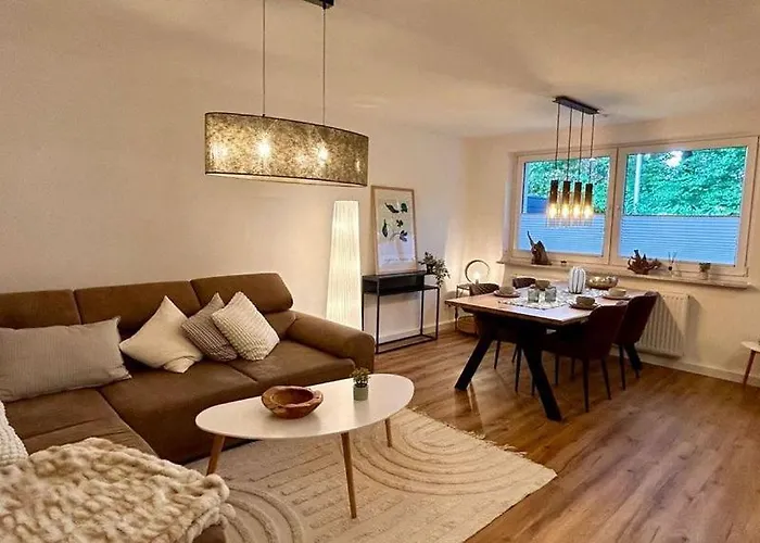 Mittwald Star - Garten Eingezaeunt, Terasse, Familie, Hund Dom wakacyjny Espelkamp-Mittwald