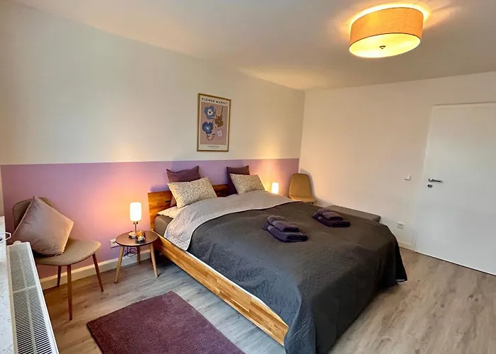 Dom wakacyjny Mittwald Star - Garten Eingezaeunt, Terasse, Familie, Hund Espelkamp-Mittwald