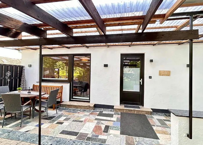 Mittwald Star - Garten Eingezaeunt, Terasse, Familie, Hund Dom wakacyjny Espelkamp-Mittwald