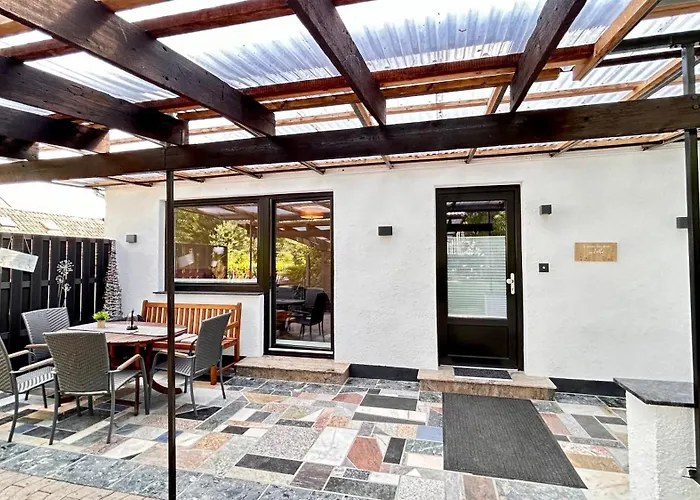 Dom wakacyjny Mittwald Star - Garten Eingezaeunt, Terasse, Familie, Hund Espelkamp-Mittwald