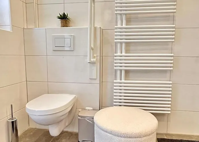 Mittwald Star - Garten Eingezaeunt, Terasse, Familie, Hund Dom wakacyjny Espelkamp-Mittwald